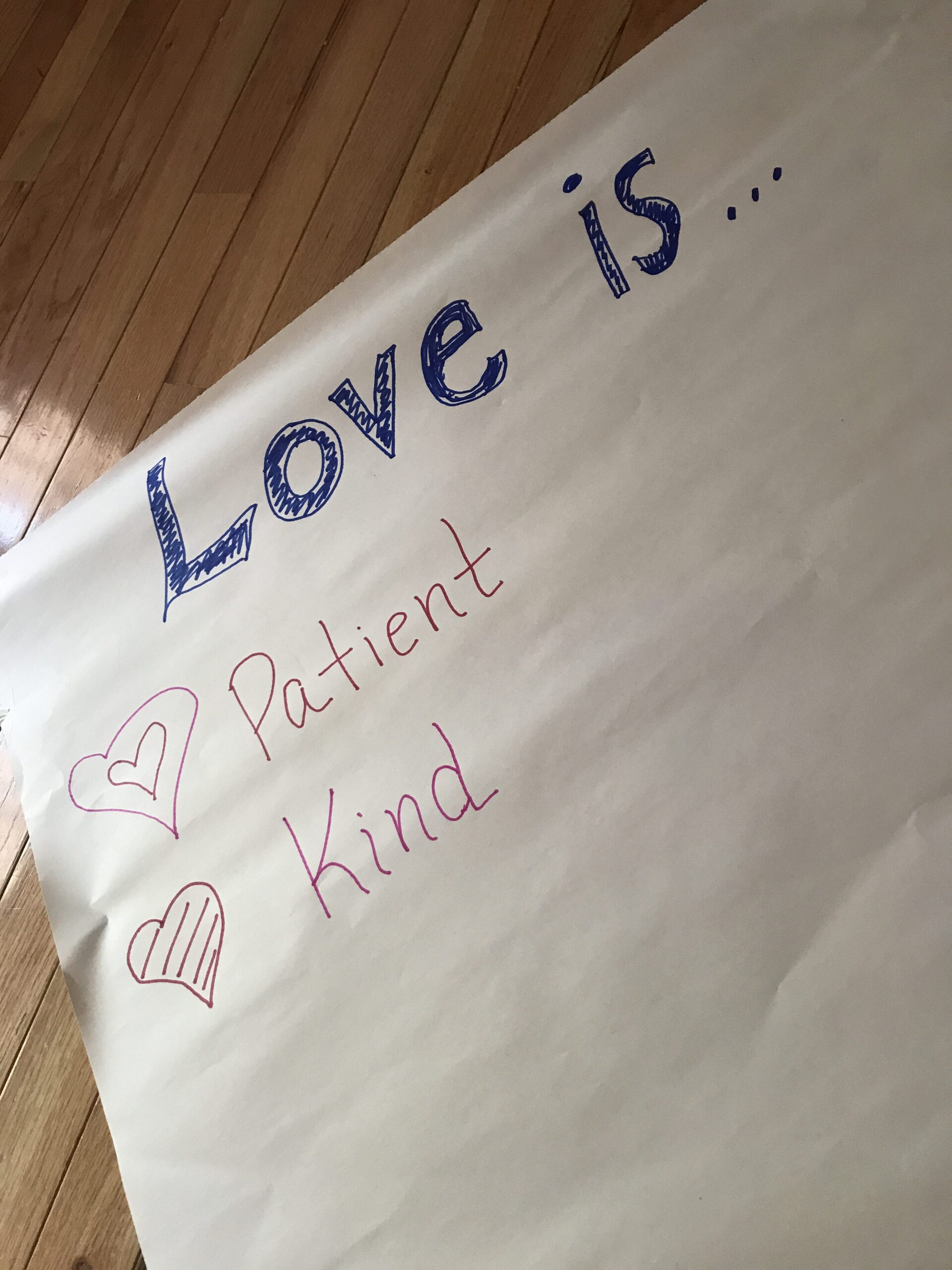 Using Anchor Charts in Bible Classes for Children