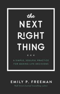The Next Right Thing - Parenting Like Hannah