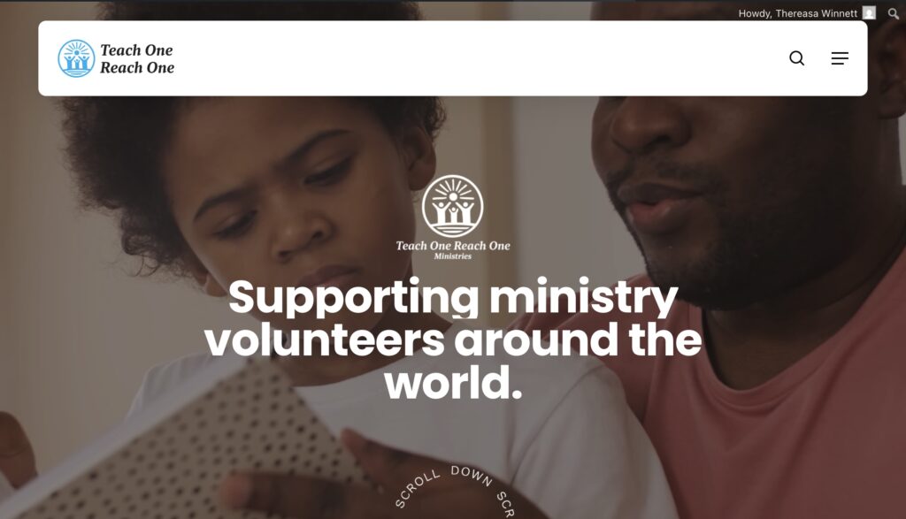 Come See Our New Teach One Reach One Website!